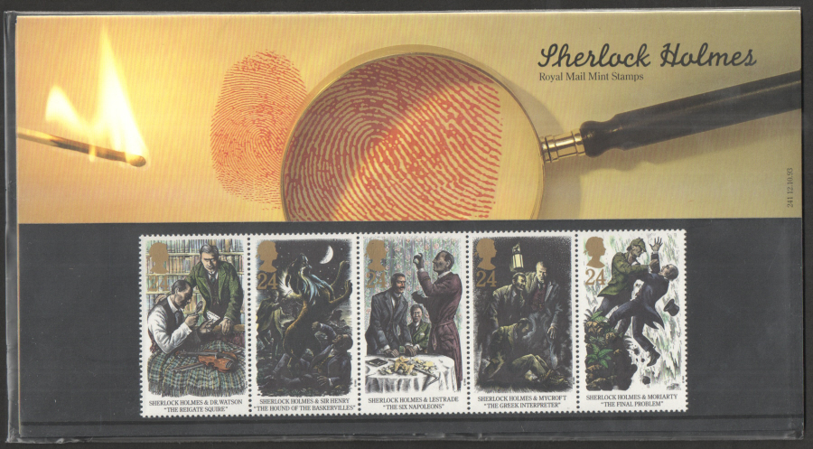 (image for) 1993 Sherlock Holmes Royal Mail Presentation Pack 241 - Click Image to Close